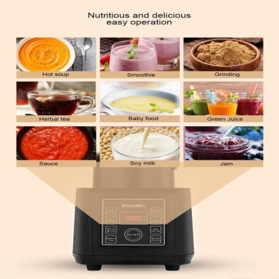 Máy xay và làm sữa hạt đa năng thương hiệu cao cấp Biolomix H5300 - Công suất 1500W - HÀNG NHẬP KHẨU 