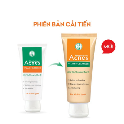 Kem Rửa Mặt Acnes Vitamin 100g