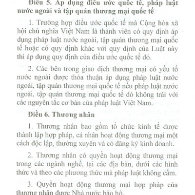 Luật Thương Mại (Sửa Đổi Năm 2017, 2019)