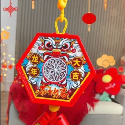 Dây Pha/o Thổi Bong Bóng Có Đèn Led Vui Nhộn, Lồng đèn trang trí, Máy thổi bong bóng pha/o hoa loại lớn, Phụ kiện trang trí Tết Năm Mới