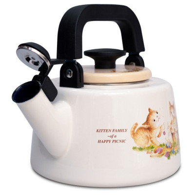 Ấm đun tráng men cao cấp Fujihoro KIT-2.2WK 2.1L - Hàng chính hãng