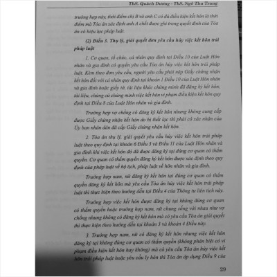 Sách Chỉ Dẫn Áp Dụng Luật Hôn Nhân Và Gia Đình Năm 2014 - ThS. Quách Dương - ThS. Ngô Thu Trang - V1775TP