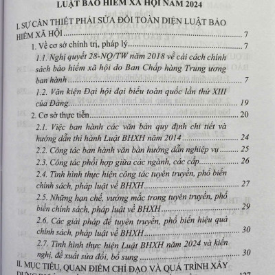 Luật Bảo Hiểm Xã Hội Năm 2024 - Xử Lý Những  Hành Vi Sai Phạm và Chính Sách, Chế Độ Tiền Lương Hiện Hành
