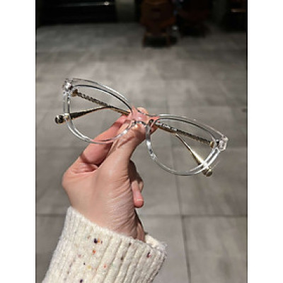 Kính Mắt mèo trong gọng kim loại cao cấp cho nữ