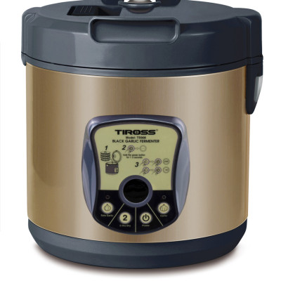 Máy làm tỏi đen cao cấp TIROSS TS908 (màu vàng đen)) - Hàng chính hãng