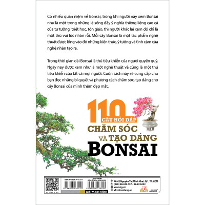 110 Câu Hỏi Đáp Chăm Sóc Và Tạo Dáng Bon Sai