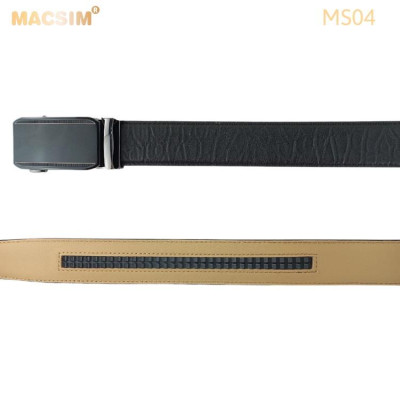 Thắt lưng nam da thật cao cấp nhãn hiệu Macsim MS04