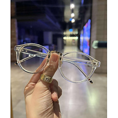 Kính Trong suốt thời trang dáng tròn bầu thời trang trẻ trung