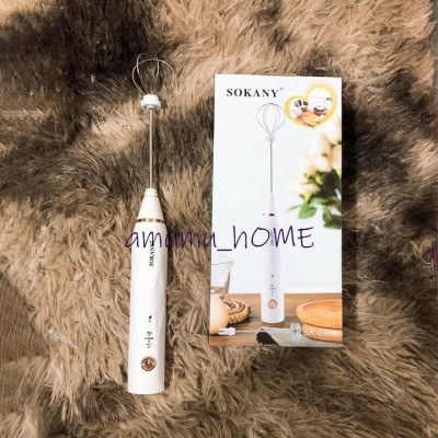 Máy Đánh Trứng, Tạo Bọt Cafe,Sữa, Cầm Tay Sạc Điện 3 tốc độ Tiện Ích, Có Cổng Sạc Usb Tích Điện