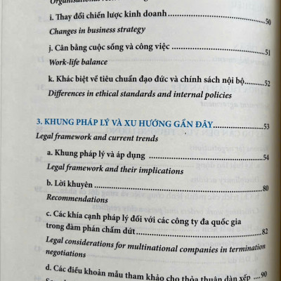 Dẫn Dắt Thoả Thuận Dàn Xếp Với Người Lao Động