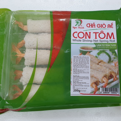CHẢ GIÒ RẾ CON TÔM 200GR
