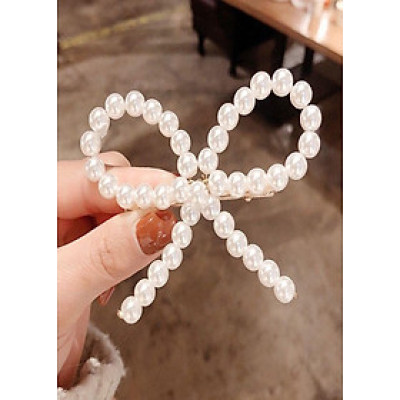 Kẹp tóc đính Ngọc phong cách Hàn quốc siêu dễ thương