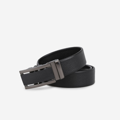 Thắt Lưng Nam Da Thật IDIGO MD1-4016 Màu Đen