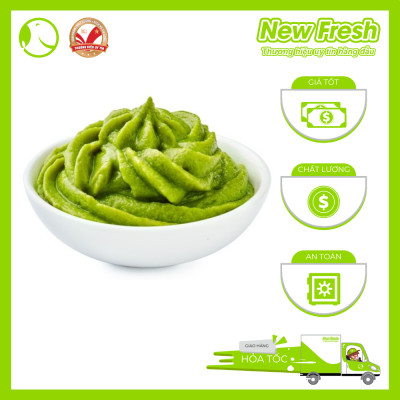 [GIAO NHANH HCM] Mù Tạt Tươi 505 Wasabi Xanh Nhật Bản - Túi 750g 