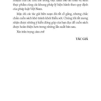 Tư Vấn, Phổ Biến Và Áp Dụng Pháp Luật An Toàn Vệ Sinh Thực Phẩm