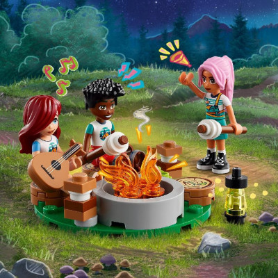 LEGO FRIENDS 42624 Đồ Chơi Lắp Ráp Nhà Gỗ Cắm Trại (437 chi tiết)