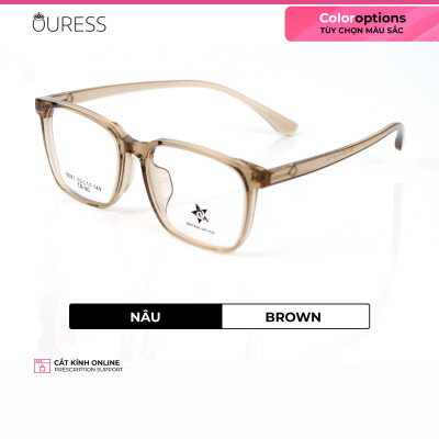 Gọng kính 8081 nhựa cao cấp siêu bền thời trang nam nữ OURESS