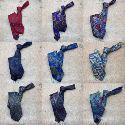 Cà vạt nam cao cấp 6cm Họa tiết Châu Âu Giangpkc 2022