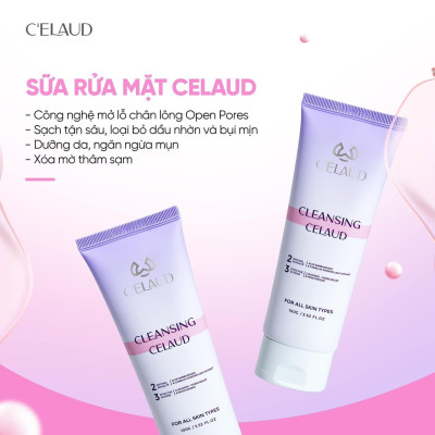 Sữa Rửa Mặt Làm Sạch Sâu Cho Da Cleansing Celaud 100ml