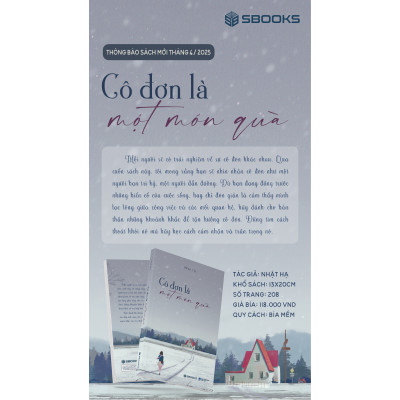 Sách - Cô Đơn Là Một Món Quà (Nhật Hạ) - SBOOKS