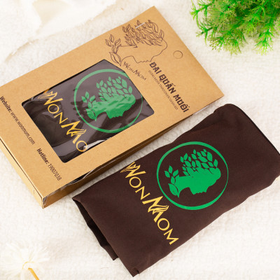 Đai quấn muối vải cotton siêu bền, có dây kéo, dùng đựng muối quấn bụng Wonmom