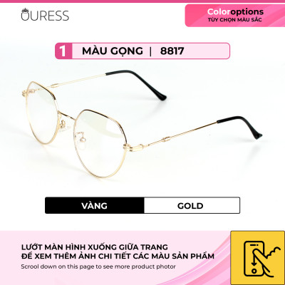 Gọng kính hợp kim siêu bền siêu nhẹ - 8817