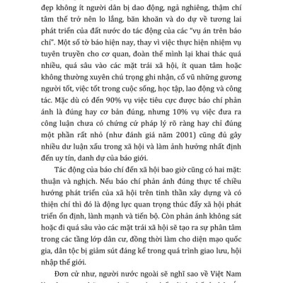 Báo chí nuôi dưỡng lòng tin ( bản in 2025)