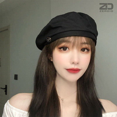 Mũ Nồi Beret Nữ Xuân Hè Cổ Điển MNN021 Vải Cotton Cao Cấp