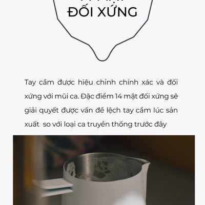 Ca đánh sữa All Round 480ml CAFEDE KONA