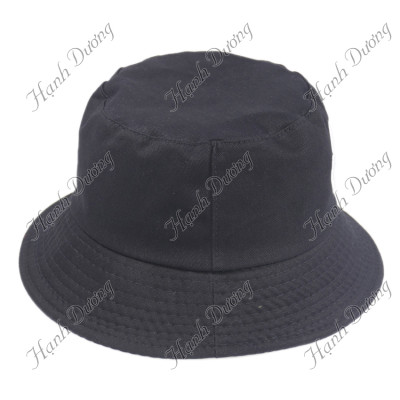 Mũ tai bèo nam nữ thêu mặt cười dễ thương, vành rộng chống nắng tốt, chất liệu vải mềm mại