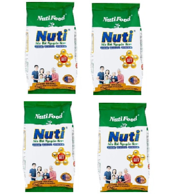 Combo 3 Túi Sữa Bột Nguyên Kem Nutifood 400g – Dinh Dưỡng Giúp Gia Đình Khỏe Mạnh – Hàng Chính Hãng, Date Mới Nhất