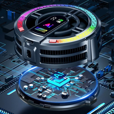 Tản nhiệt sò lạnh Led RGB TH06 PRo Ai Gaming siêu mát cho máy tính bảng hàng nhập khẩu