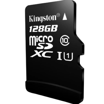 Thẻ nhớ Kingston 128GB microSDHC Canvas Select 100R CL10 Chính Hãng