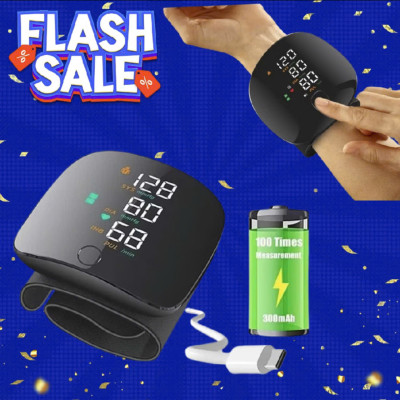 Máy Đô Huyết Áp Cổ Tay Thông Minh - Giọng Nói Tiếng Việt, Công Nghệ Nhật, Màn Hình LED, Sạc Pijn , đồng hồ treo tường