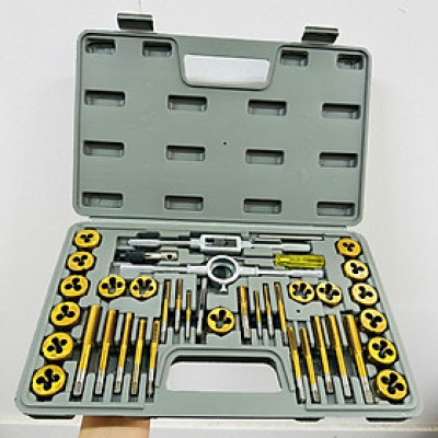 Bộ tạo ren hợp kim 40 chi tiết, bộ taro ren cỡ đại hợp kim