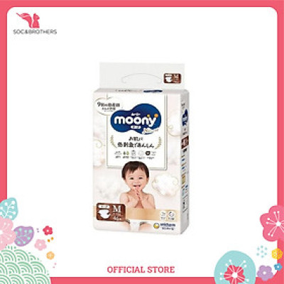 Bỉm dán cao cấp Moony Natural Organic size M46 -1905