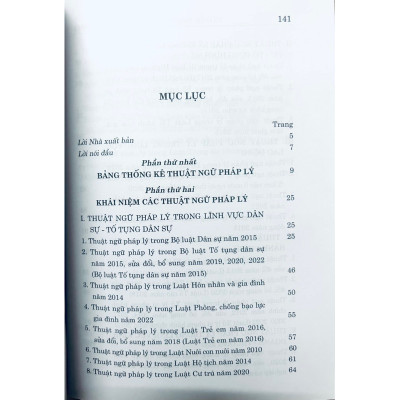 Từ Điển Thuật ngữ pháp lý thông dụng