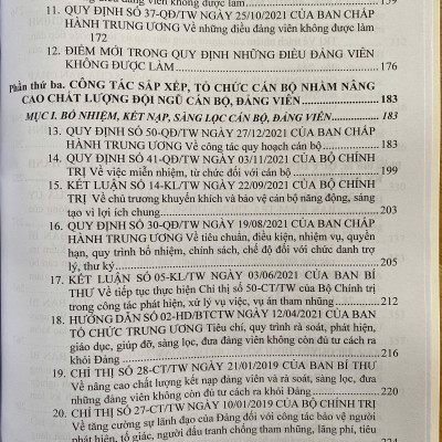 Cẩm Nang Công Tác Đảng Ở Cơ Sở và Quy Định Mới Về Kiểm Tra Giám Sát, Kỷ Luật Đảng