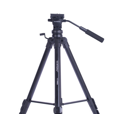 Chân máy tripod YUNTENG VCT-999RM dùng cho máy ảnh và điện thoại (Kèm túi đựng, đầu kẹp xoay 360 độ, remote) - Hàng Chính hãng