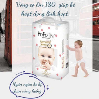 Tã quần Popolini size M 48 miếng 6-11kg