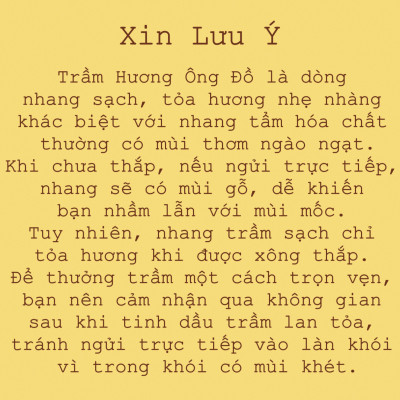 Nhang Trầm Hương 30cm, Loại Thượng Hạng, Nhang Sạch Thuần Thiên Nhiên