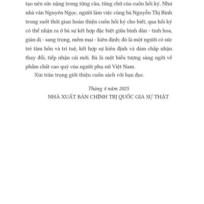 Gia đình, bạn bè và đất nước (bản in 2025) (bìa cứng)