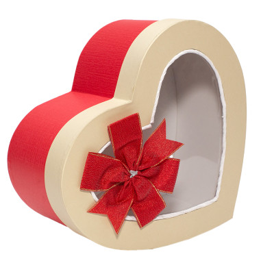 Hộp Quà Tim Kiếng Ti052 - 27x12 cm - ngẫu nhiên