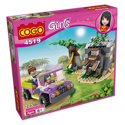 Bộ Lắp Ghép Thám Hiểm COGO 4519 (221 Mảnh Ghép)