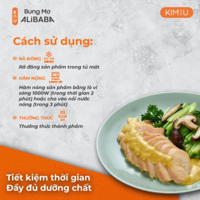 Ức Gà Vị Mù Tạc Mật Ong Hàn Quốc Ăn Liền Healthy Tăng Cơ Giảm Cân - Gói 130g