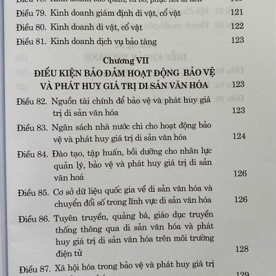 Luật Di Sản Văn Hoá Năm 2024