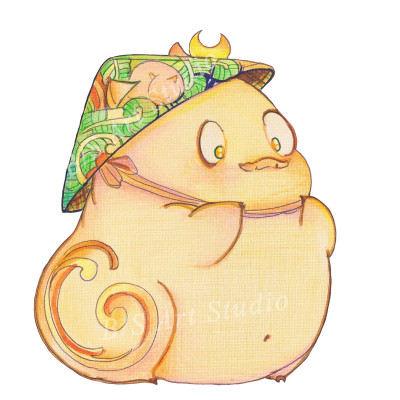 PIG MOON Sticker - Nhà sách Pig Moon - Pig Moon Bookstore - Nhãn dán decal - Decal trang trí - Sticker dán trang trí ốp điện thoại