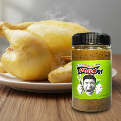 Sốt Muối Tiêu Chay Lá Chanh CayTeDai X1 - Sốt Ăn Liền Lâm Vlog Caytedai Hương Vị Chua Cay Mặn Ngọt Hài Hòa, Phù Hợp Ăn Vặt & Bữa Chính