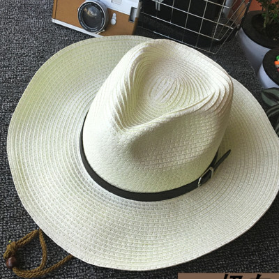 Nón cao bồi nam Mũ cao bồi nữ đi biển rộng vành chống nắng UV  thoáng mát gấp gọn Panama thời trang Korea dona22032001