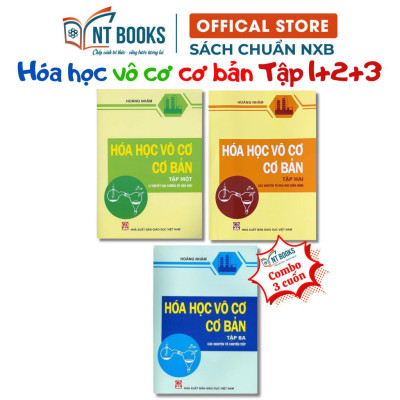 Sách - Hóa Học Vô Cơ Cơ Bản Tập 1 - Lí Thuyết Đại Cương Về Hoá Học - NXB Giáo Dục - HV